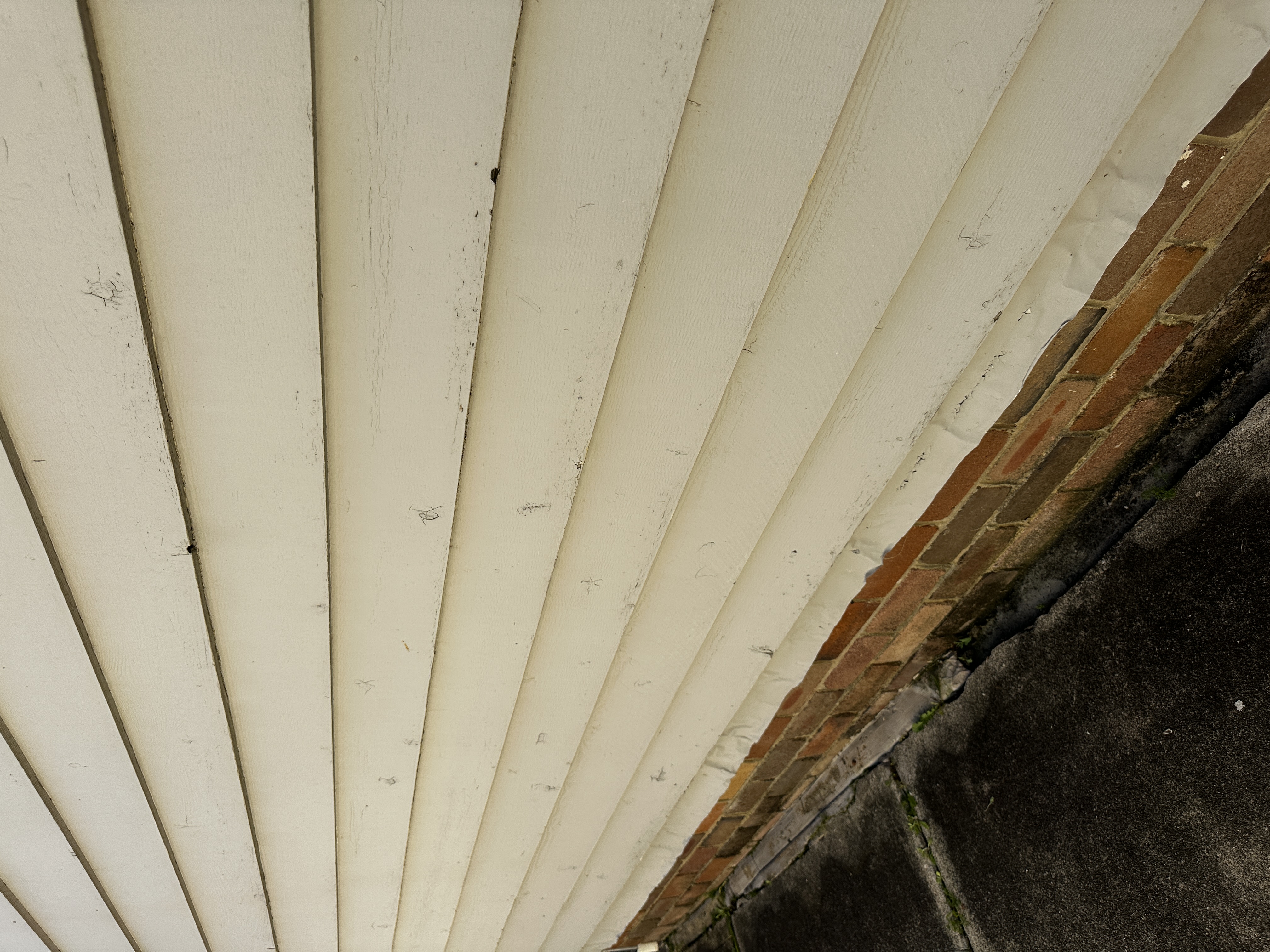 Before - Weathered Exterior Siding