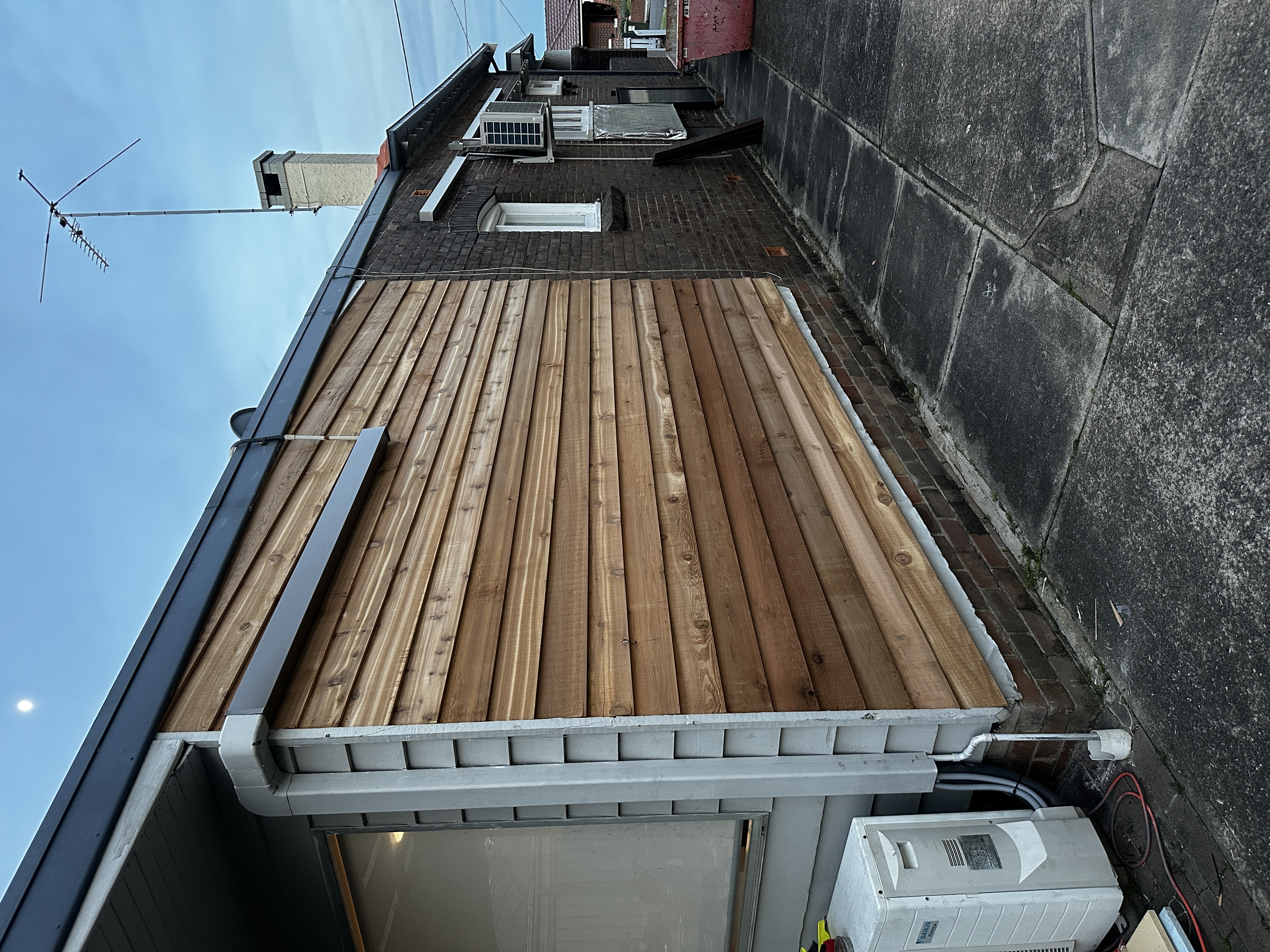 After - Fresh Timber Cladding